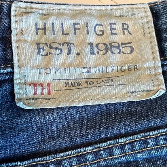 Tommy Hilfiger Straight Leg Medium Wash Denim Jeans 33x32 - Picture 3 of 7